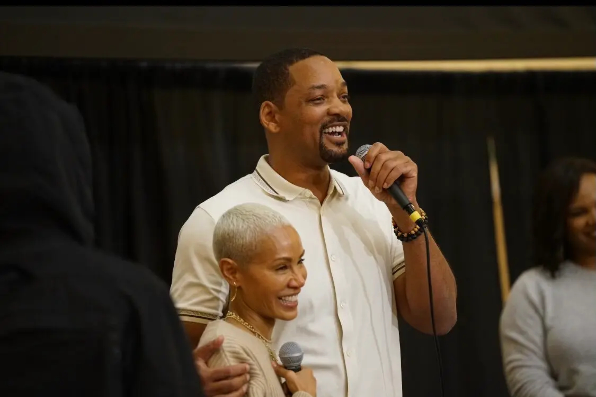 Will Smith shows support for Jada Pinkett Smith at book signing event