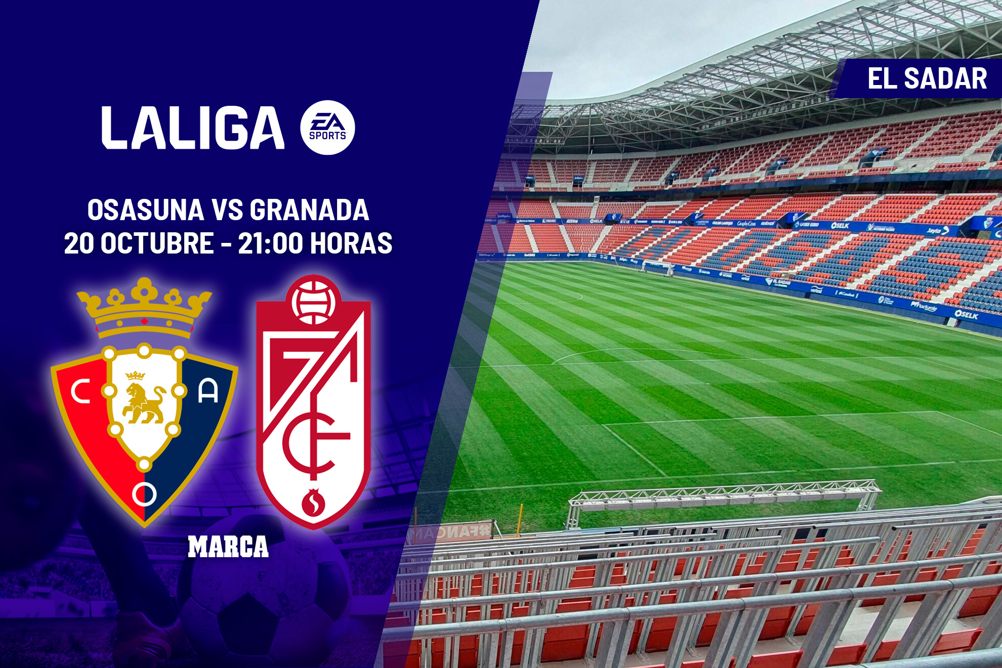Osasuna - Granada: resumen, resultado y goles del partido de LaLiga EA Sports