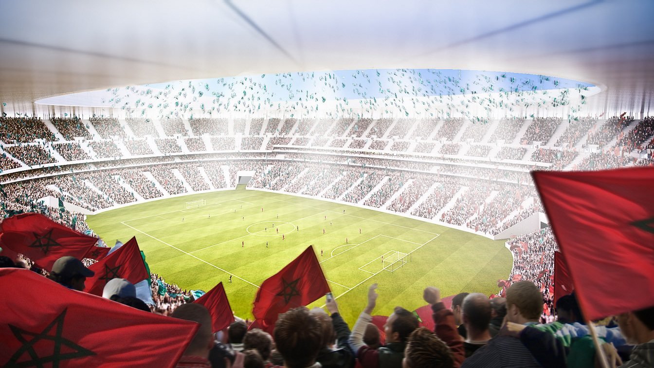 Marruecos asusta: un estadio de 113.000 espectadores para buscar la final del Mundial 2030