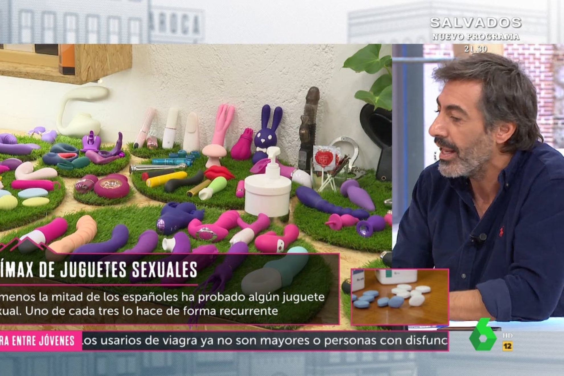 Juan del Val se confiesa sobre el uso de juguetes sexuales: Qu es una bala vibradora?