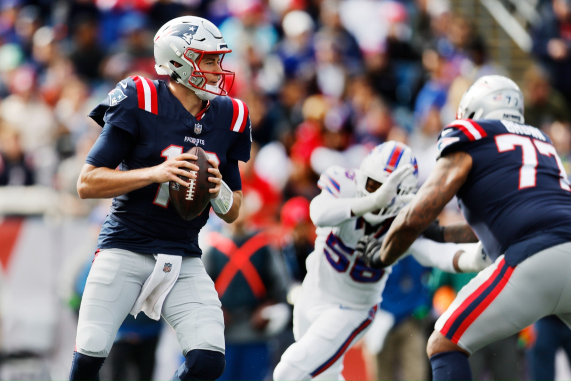 The Patriots won their second game of the season against the Buffalo Bills on Sunday