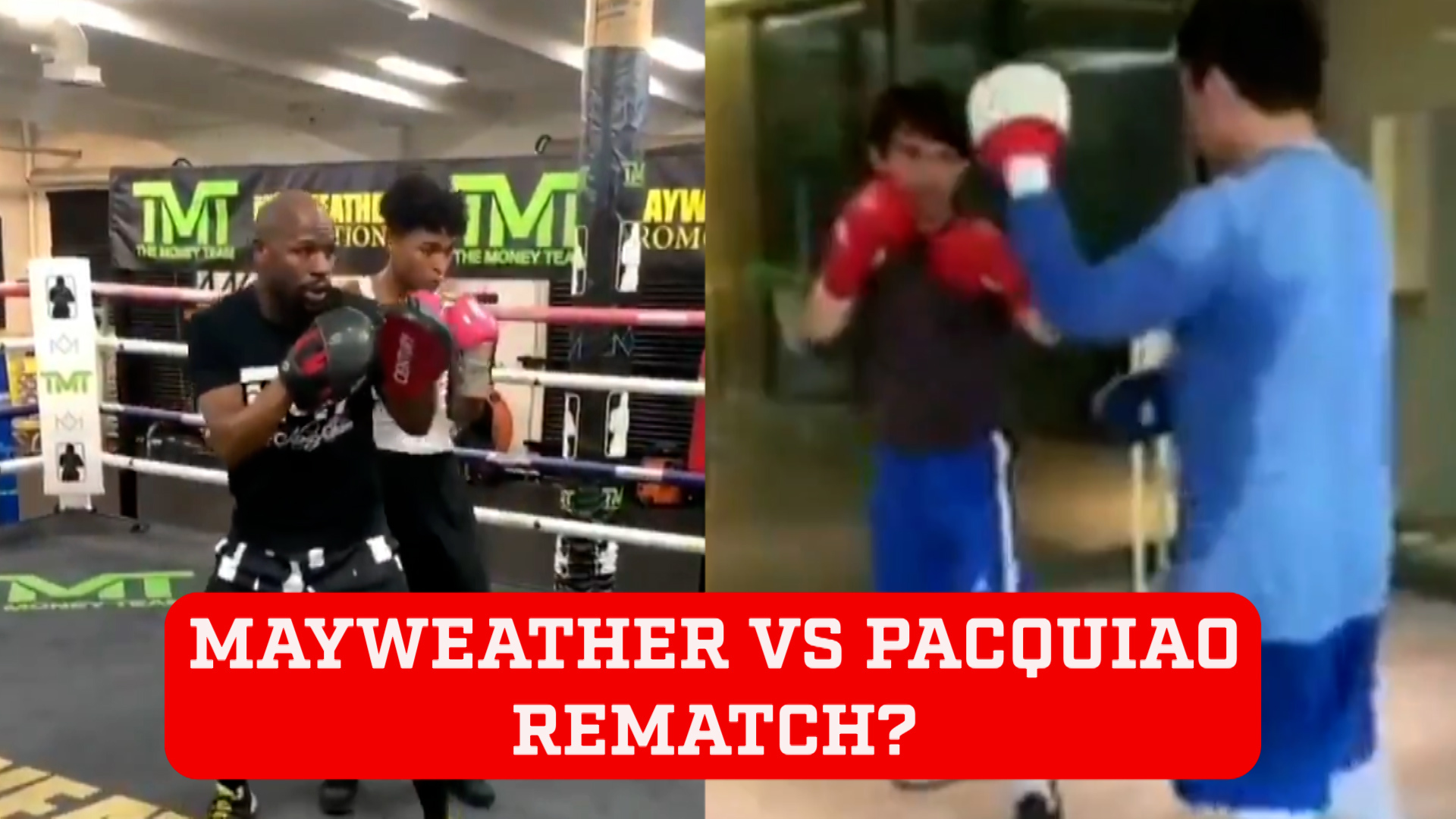 Floyd Mayweather and Manny Pacquiao rematch? Their children could be boxings next big rivalry