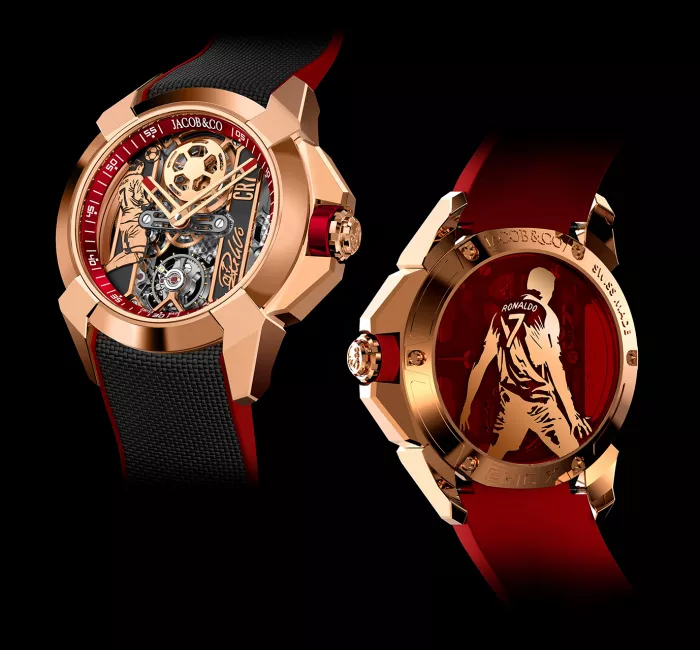 El reloj de Jacob & Co edición 'Corazón de Ronaldo'.