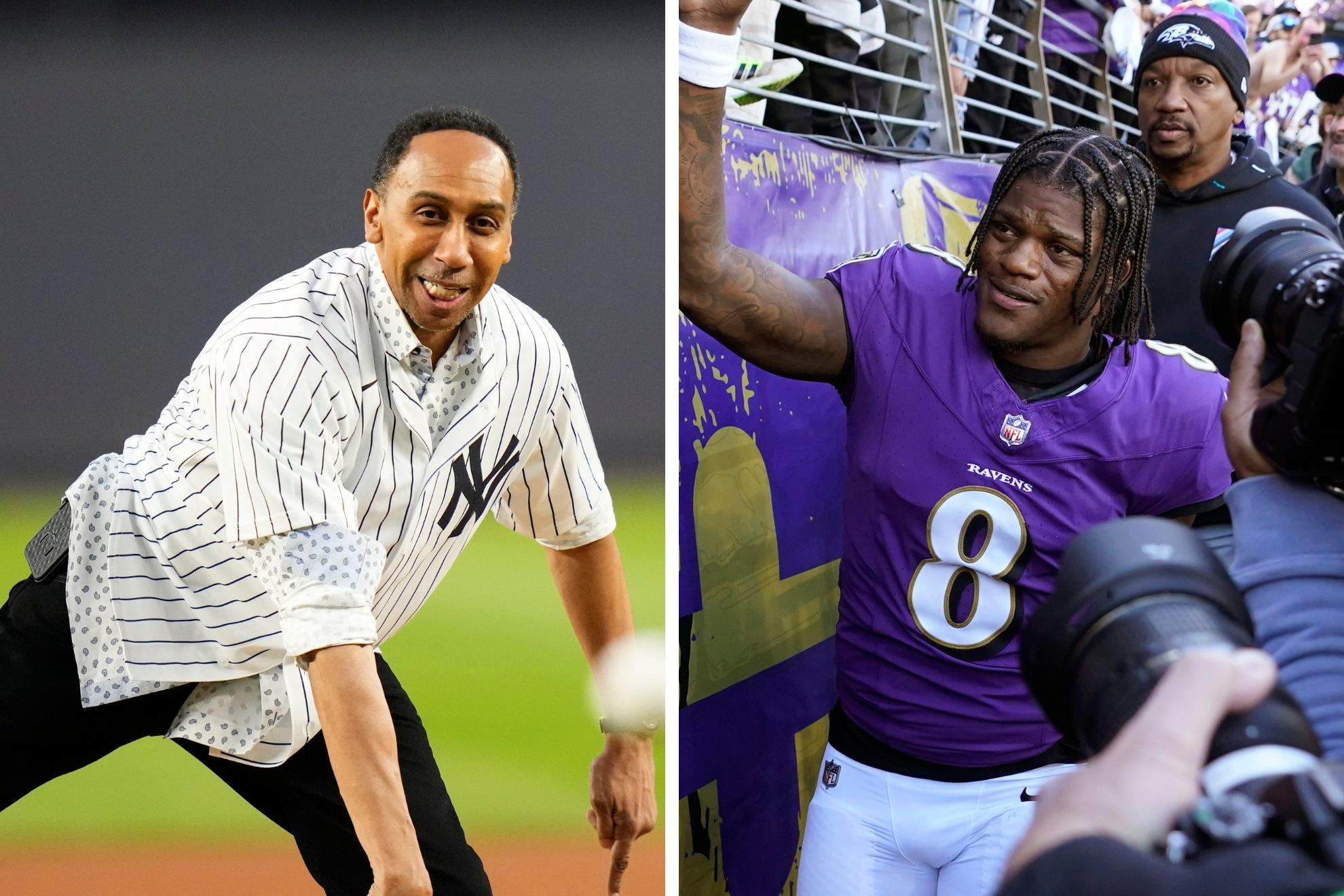 Stephen A. Smith debates himself on Lamar Jackson being worth the Ravens contract