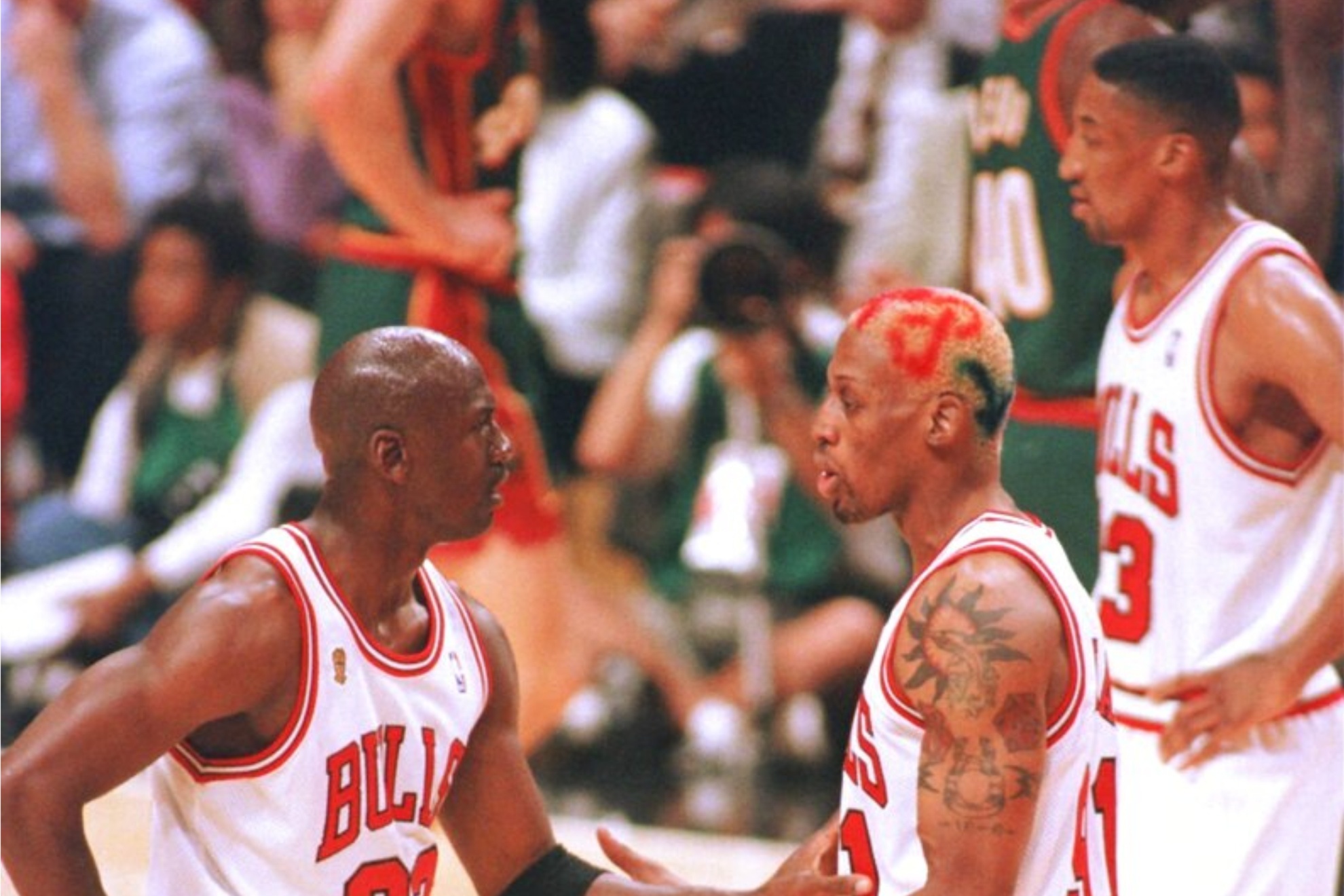 The Bulls' trinity in the 90s.