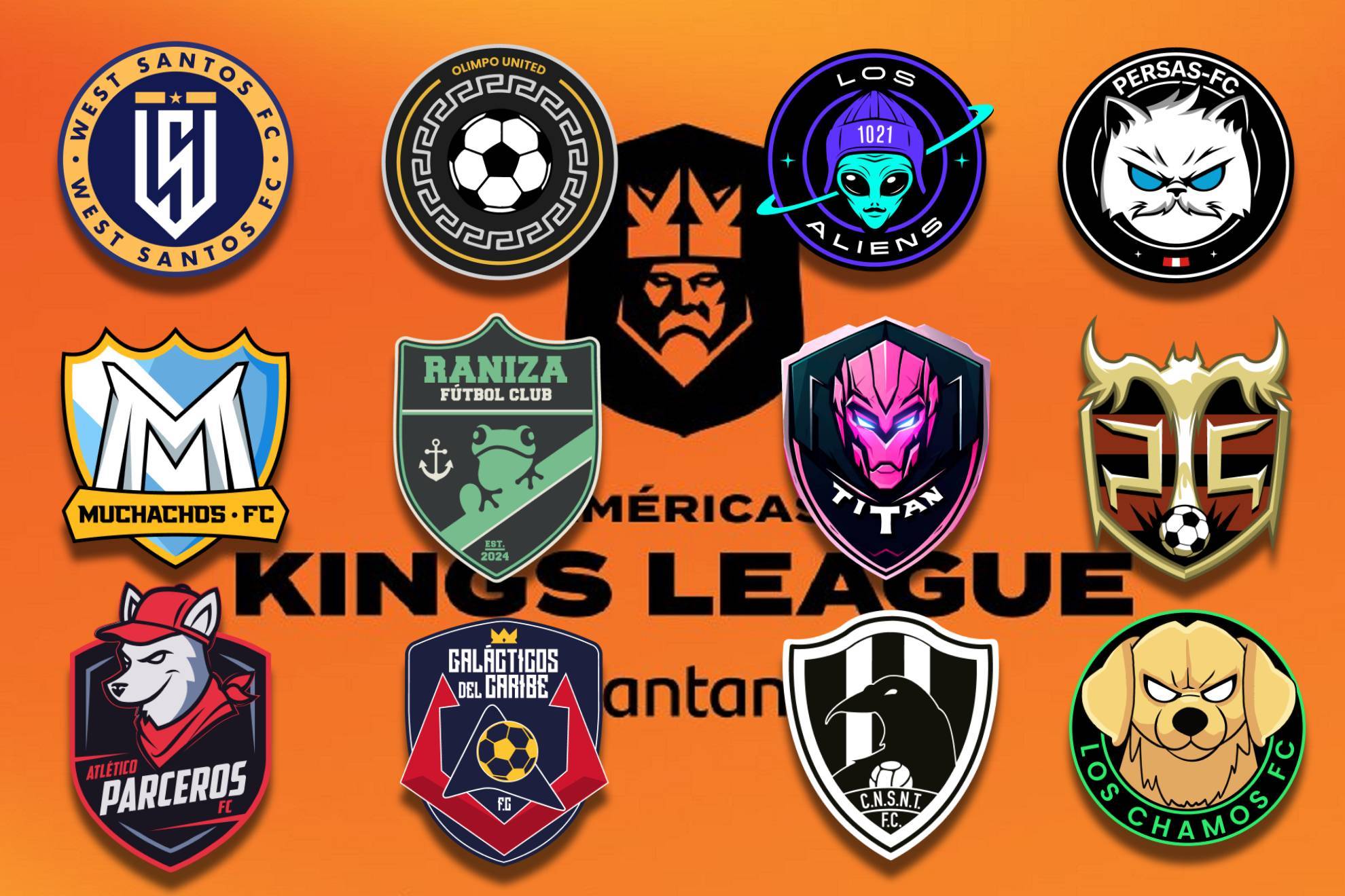 Kings League Américas: todos los equipos y quiénes son sus presidentes de la nueva competición
