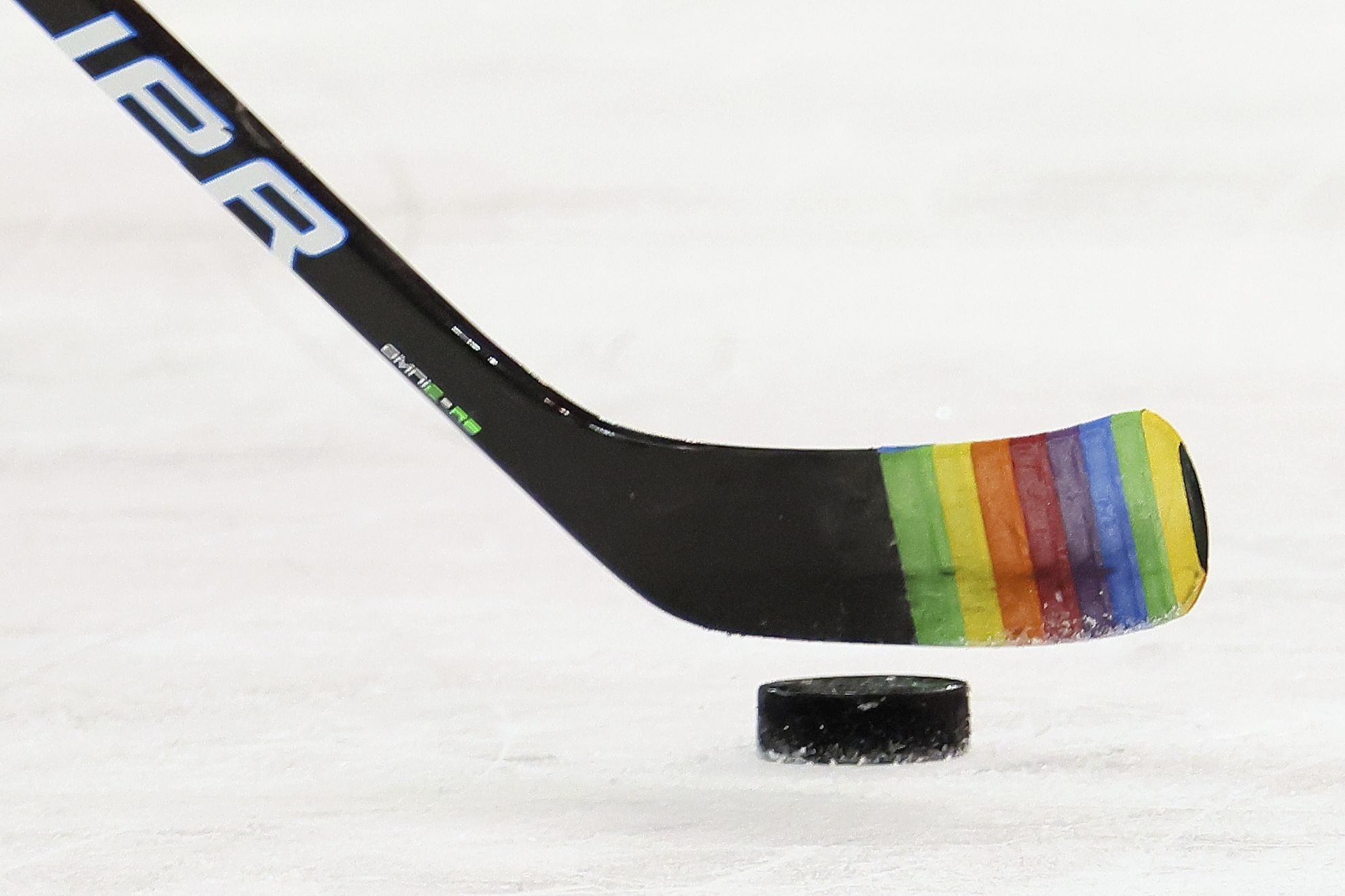 Pride tape in the NHL
