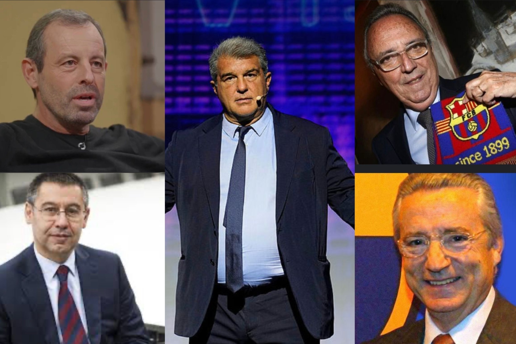 Cinco presidentes del Barça se reúnen para consensuar una acción conjunta por el 'caso Negreira'