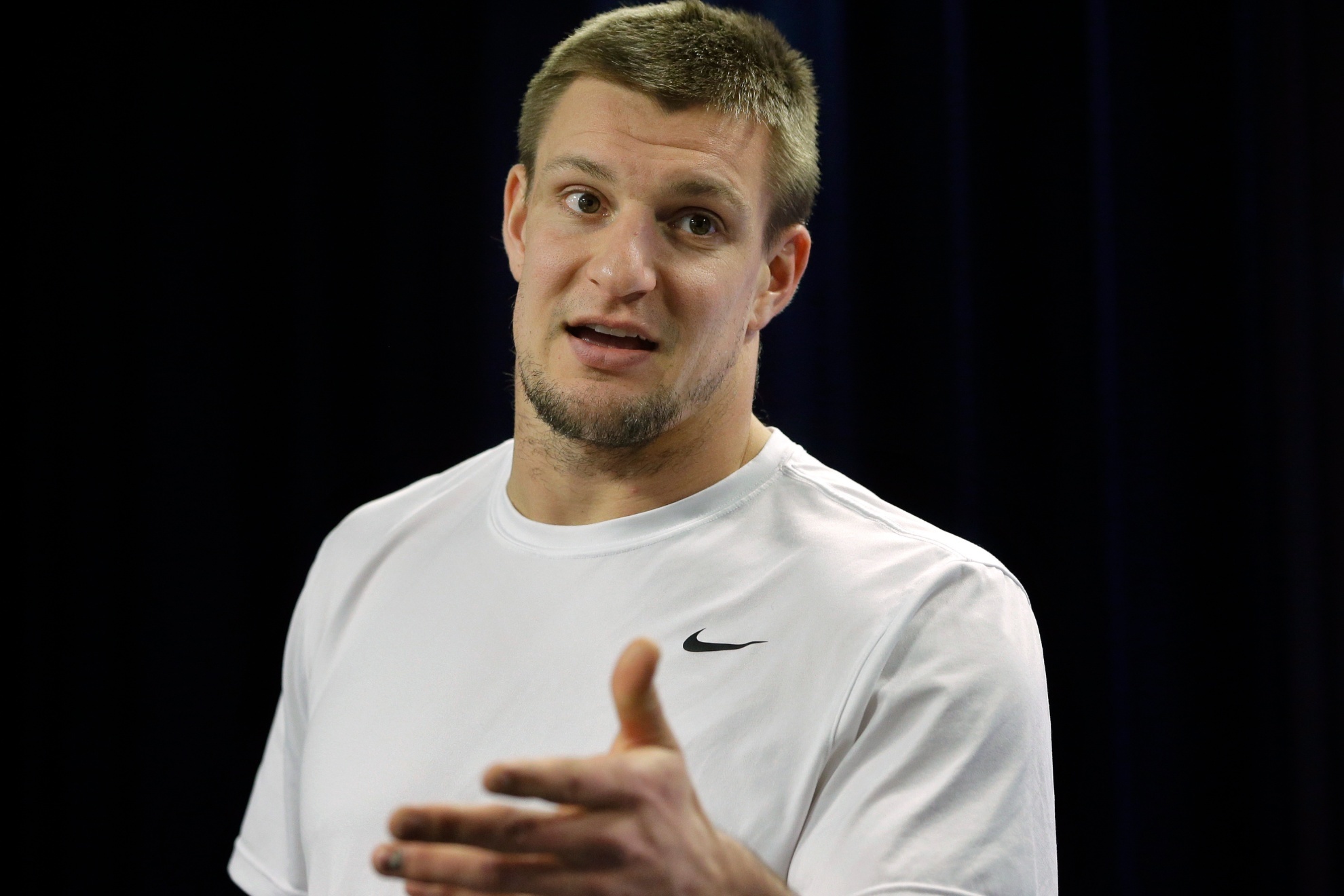 Former Patriots and Buccaneers star tight end, Rob Gronkowski.