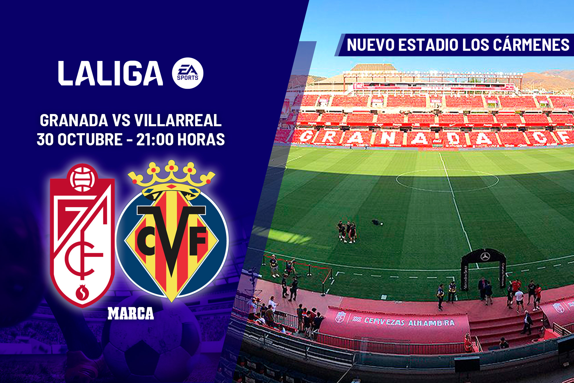 Granada - Villarreal en directo | LaLiga EA Sports hoy en vivo