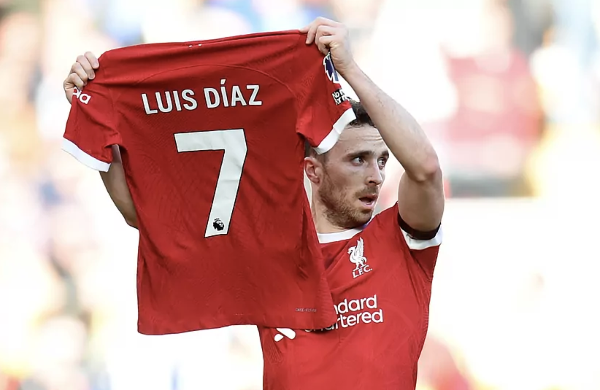 Liverpool pay tribute to Luis Diaz in big win over Forest