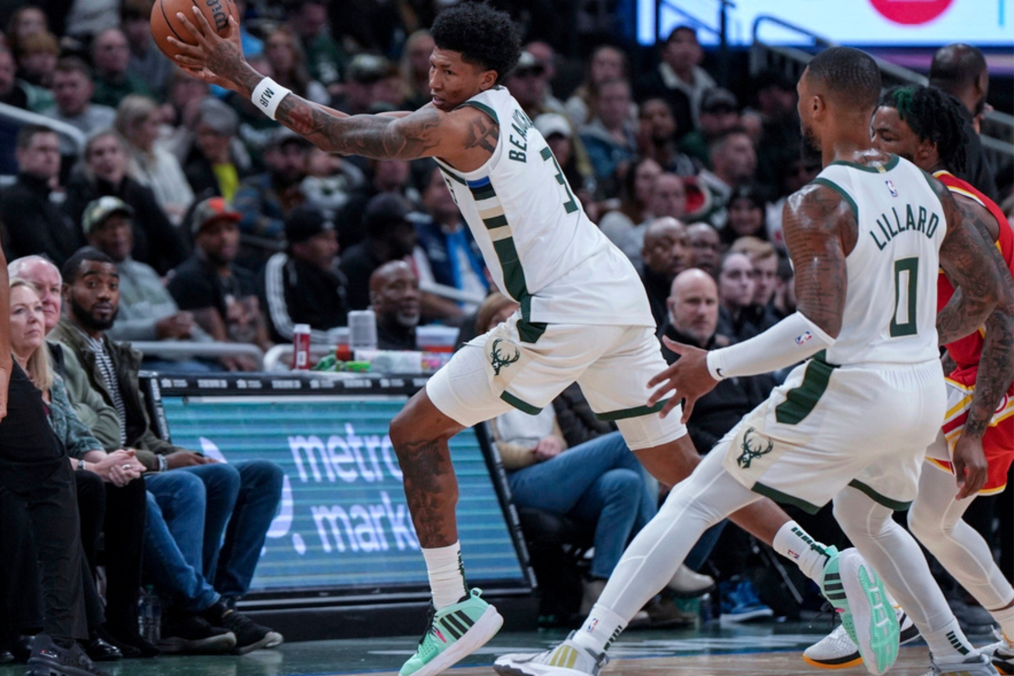 The Bucks struggled on the offensive side as they drop the game at home
