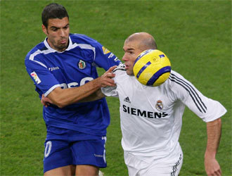 Fabio Celestini y Zinedine Zidane