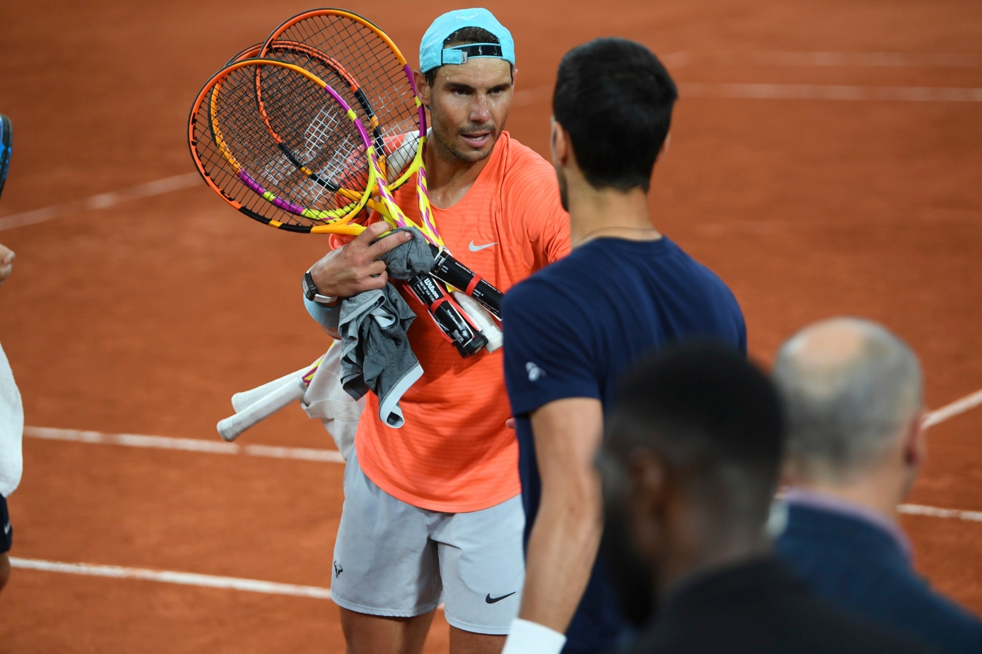 Nadal and Djokovic at Roland Garros