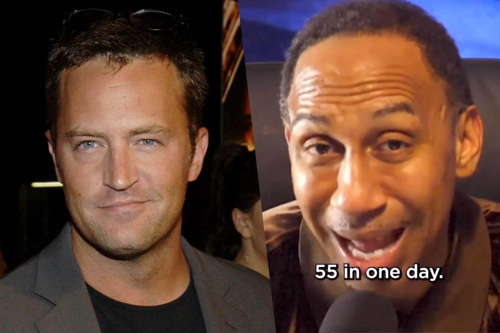 Matthew Perry and Stephen A. Smith