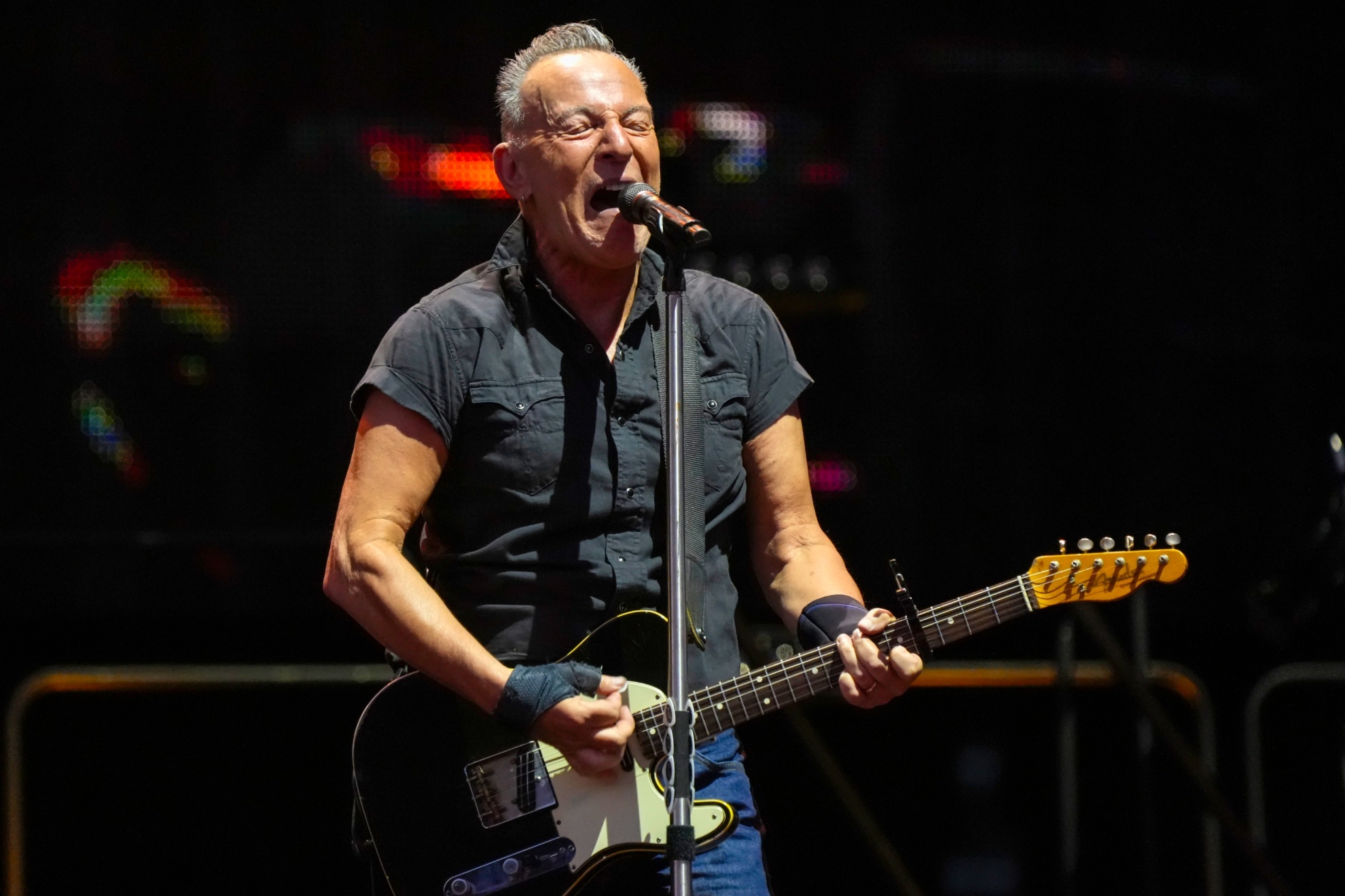 American music legend Bruce Springsteen.