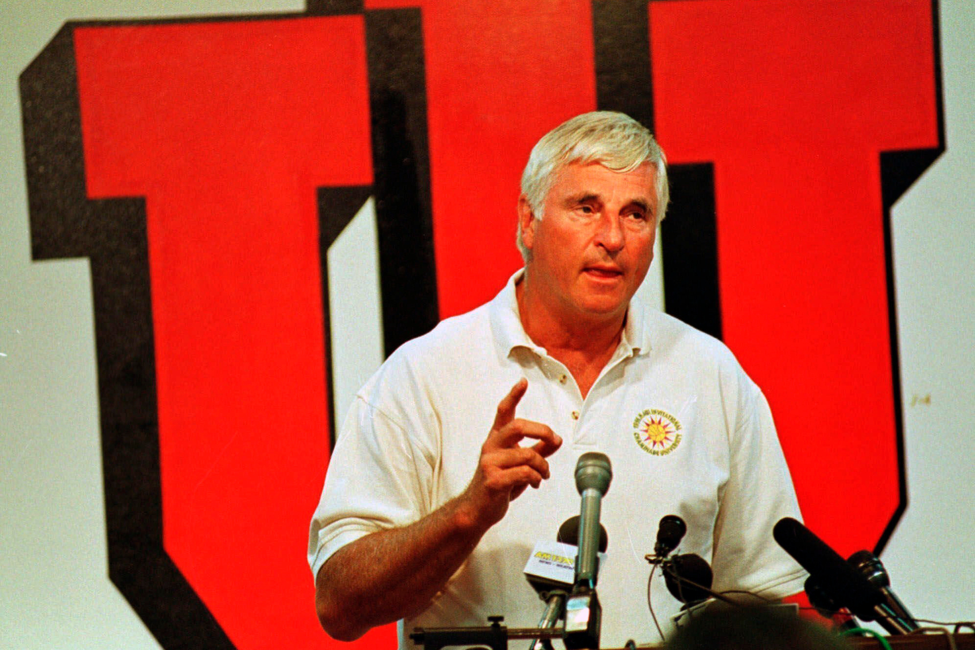 Bob Knight achieved massive success as head coach of the Indiana Hoosiers.