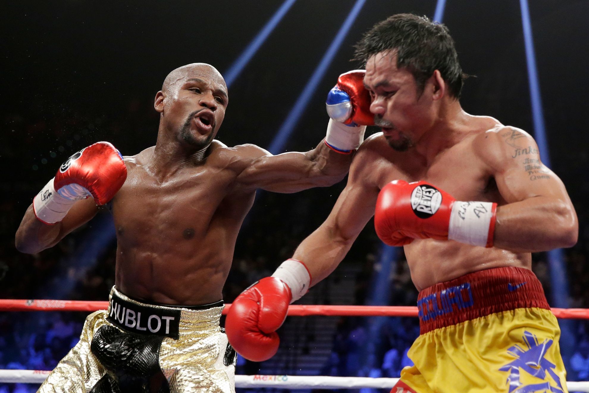 Manny Pacquiao sets tentative date for exhibition fight against Floyd Mayweather