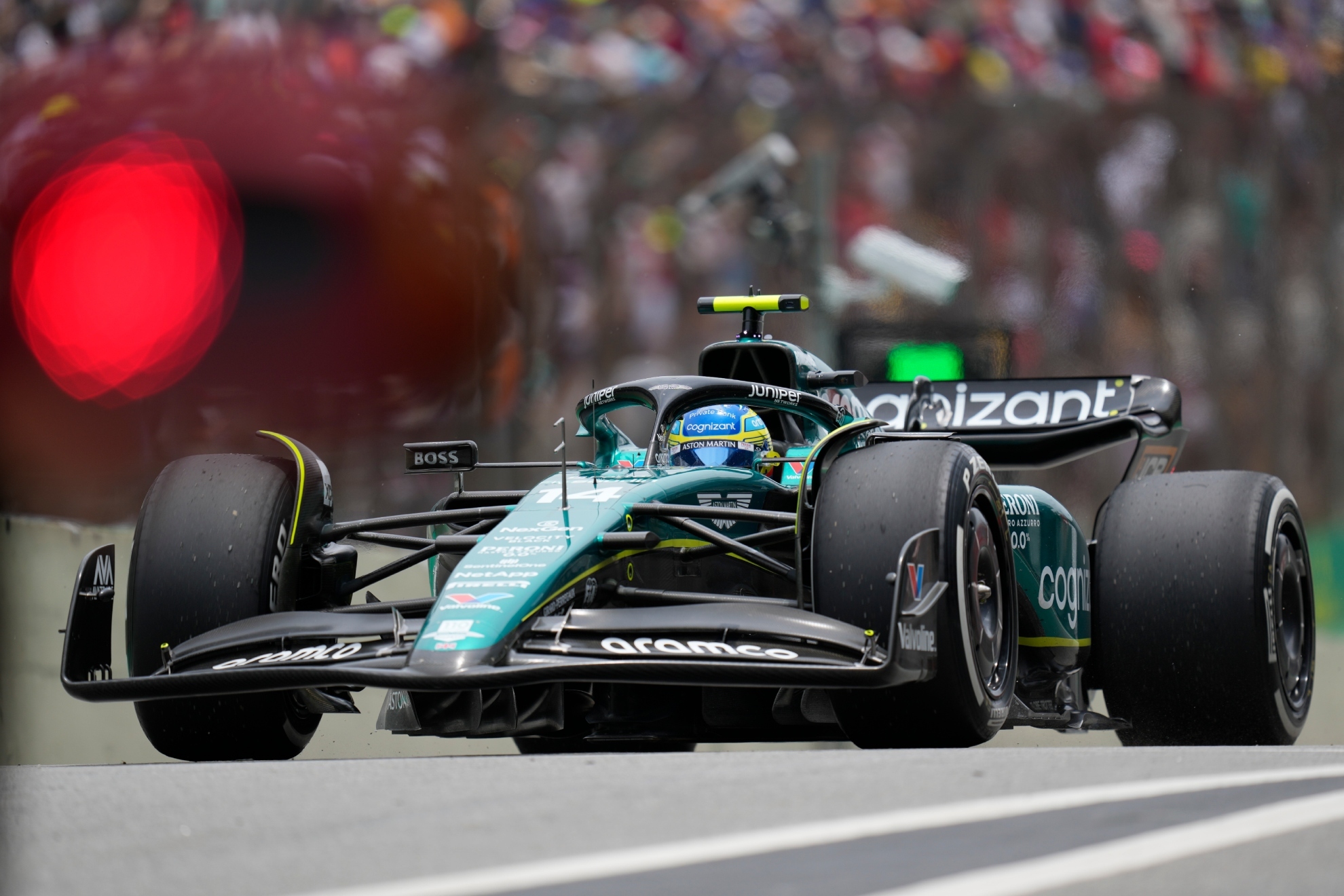 Clasificación y carrera Sprint F1 del GP de Brasil: a qué hora es y dónde ver hoy en TV y online a Sainz y Alonso
