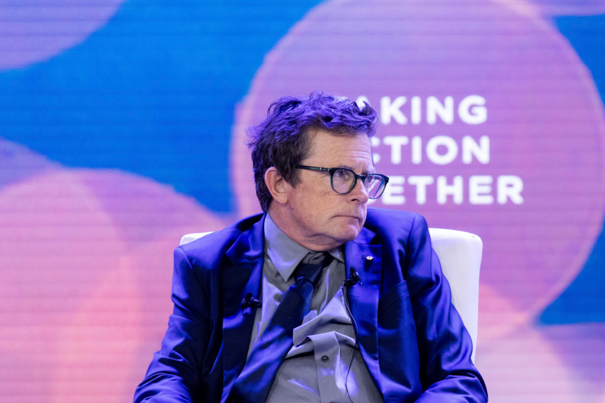 Michael J. Fox acknowledges his Parkinson's progression while claiming he is not afraid to die