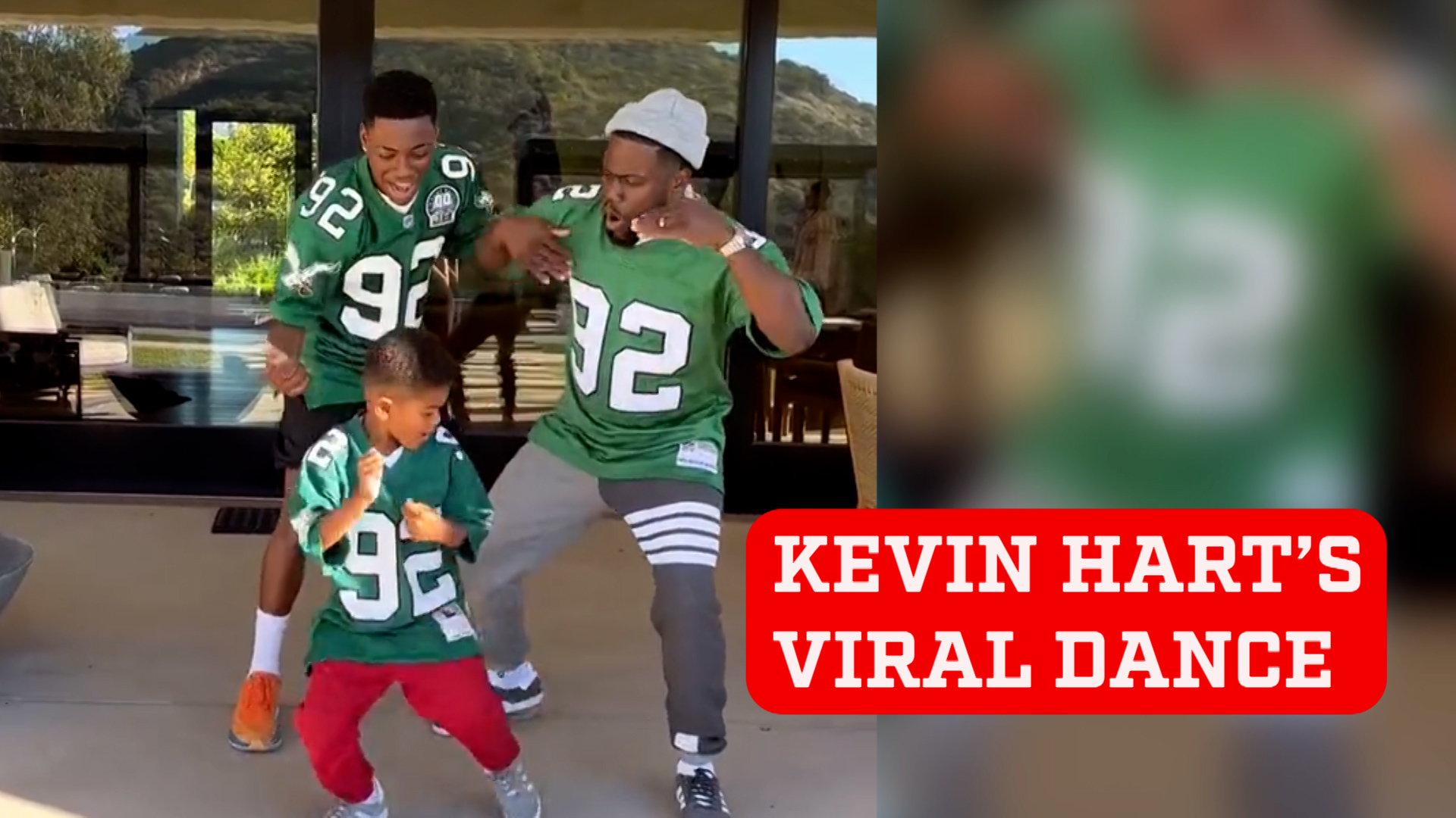 Kevin Hart trolls Cowboys after their loss to the Eagles with epic viral dance
