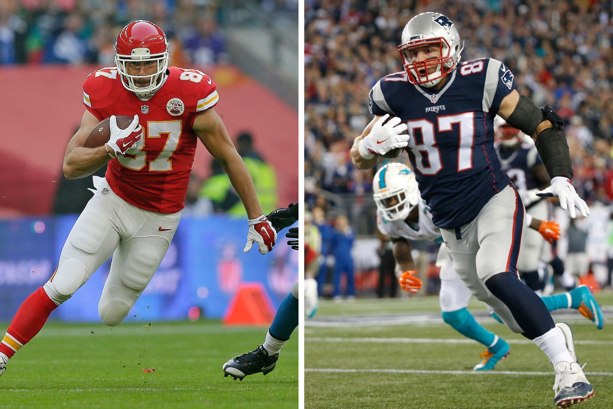 Travis Kelce snubs Rob Gronkowski after breaking Tony Gonzalezs Chiefs record