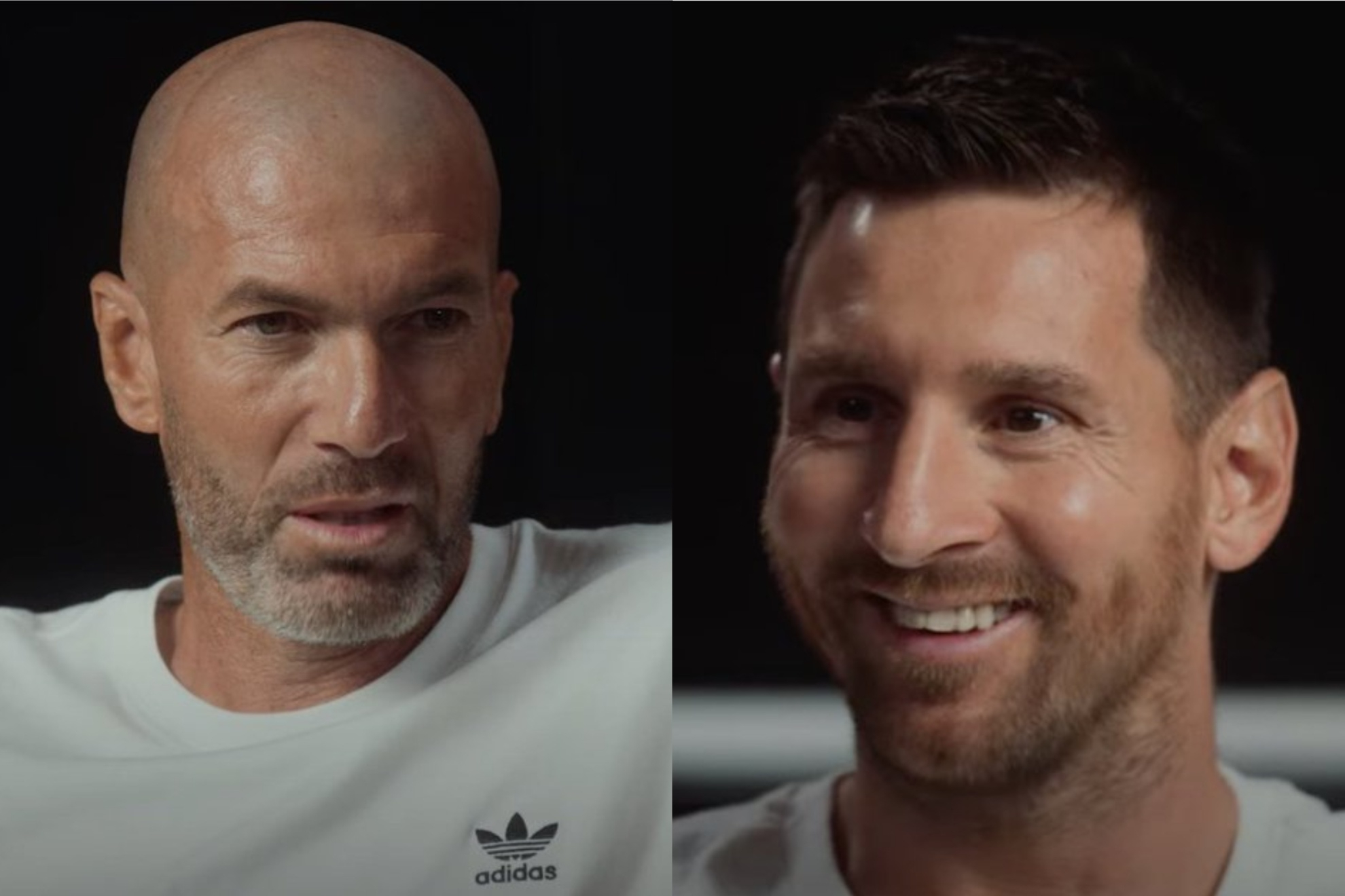 Zinedine Zidane sits down for a conversation with Leo Messi