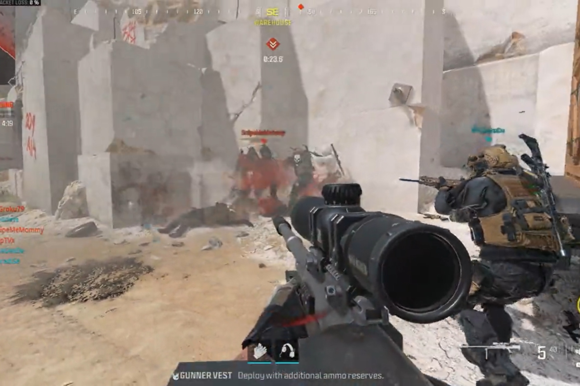 El 'bug' con las reapariciones en la beta del CoD: Modern Warfare 3 | Twitter @BriiHD