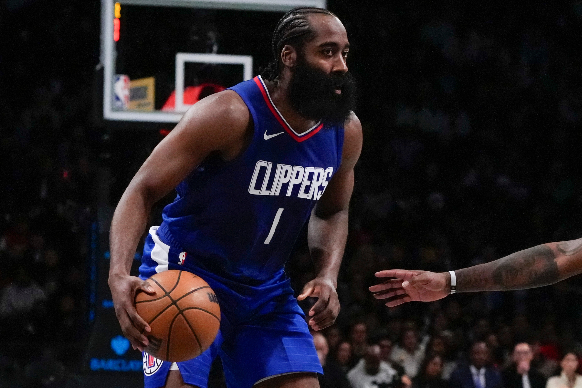 The Clippers have been outscored by 33 points with Harden on the floor.