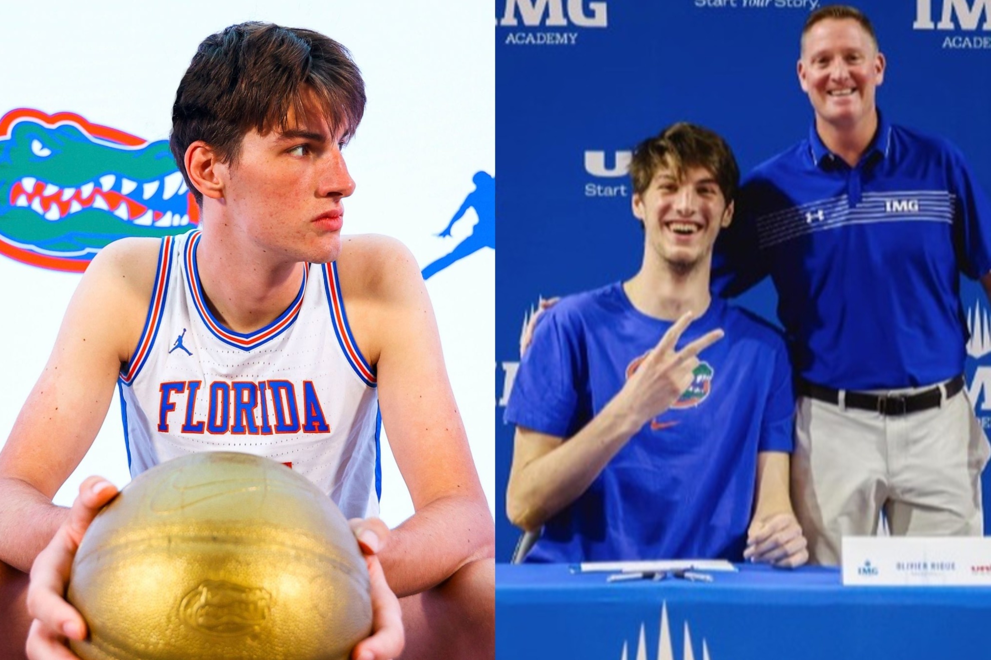 Olivier Rioux commited to Florida on Wednesday