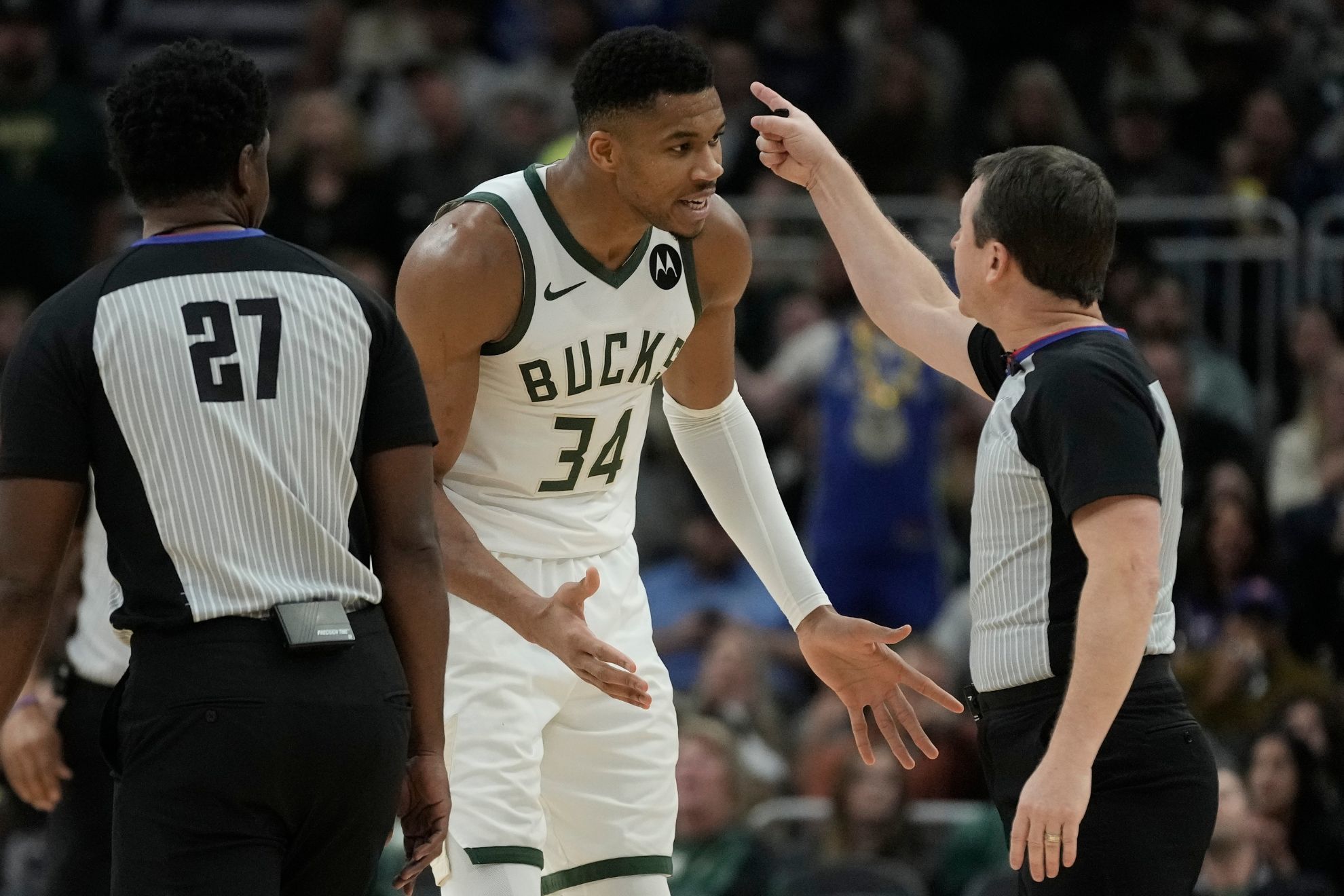 Stephen A. Smith defends Giannis Antetokounmpo as referee explains ejection