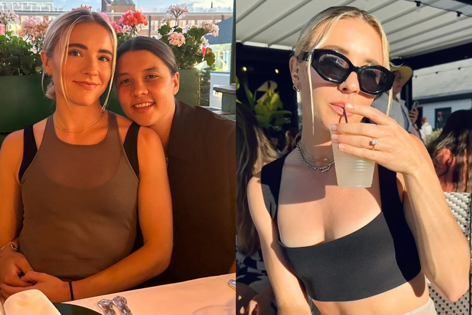 USWNT's Kristie Mewis confirmed her engagement to Australia's Sam Kerr