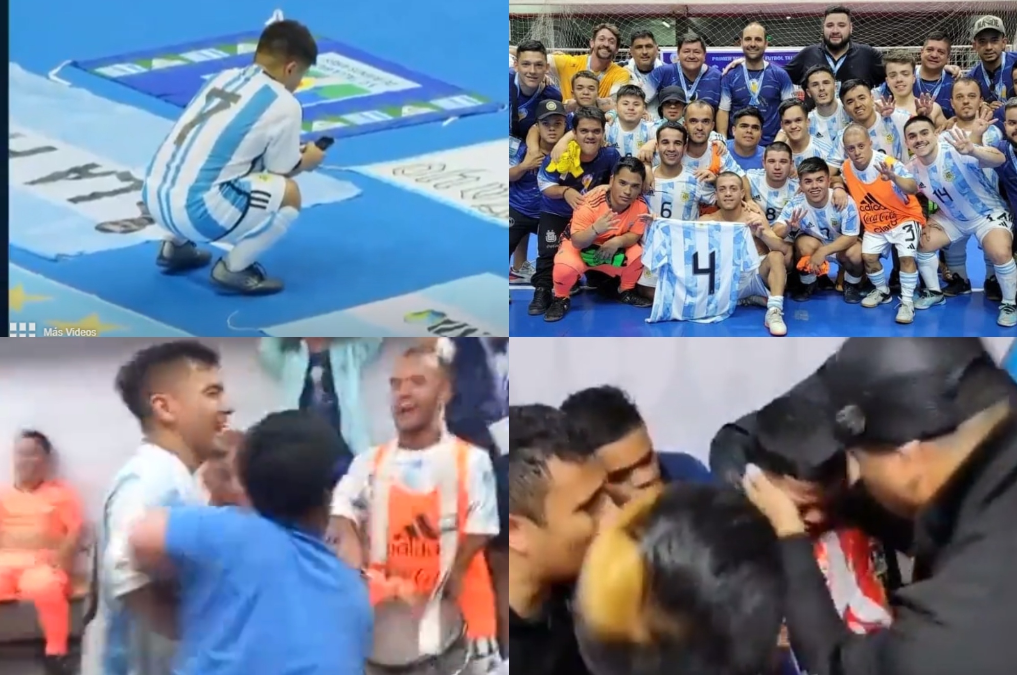 Escándalo en la final del Mundial de talla baja: pitan el final antes de tiempo y Argentina se proclama campeona
