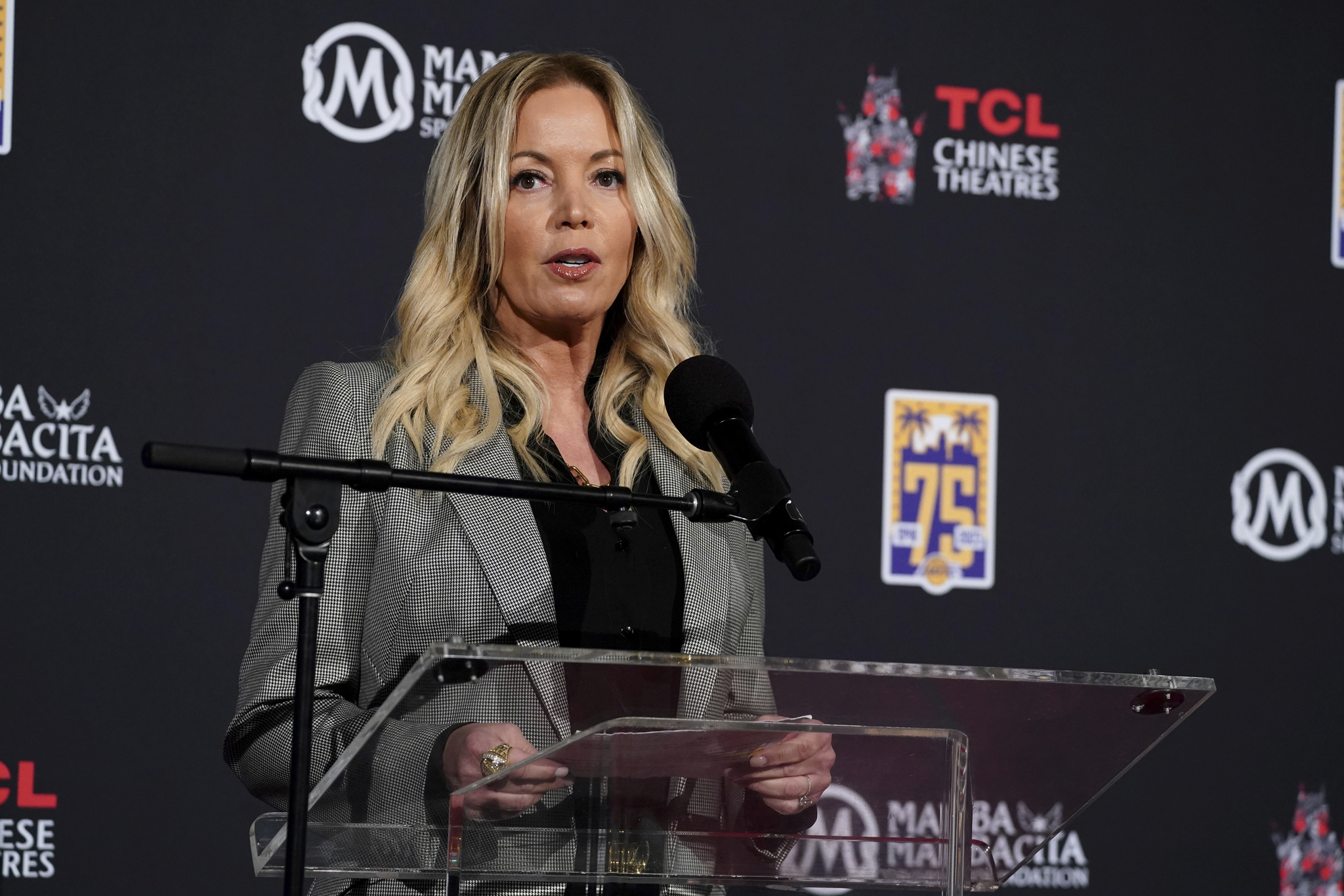 Jeanie Buss reveals that fans still ask her to sign her Playboy issue