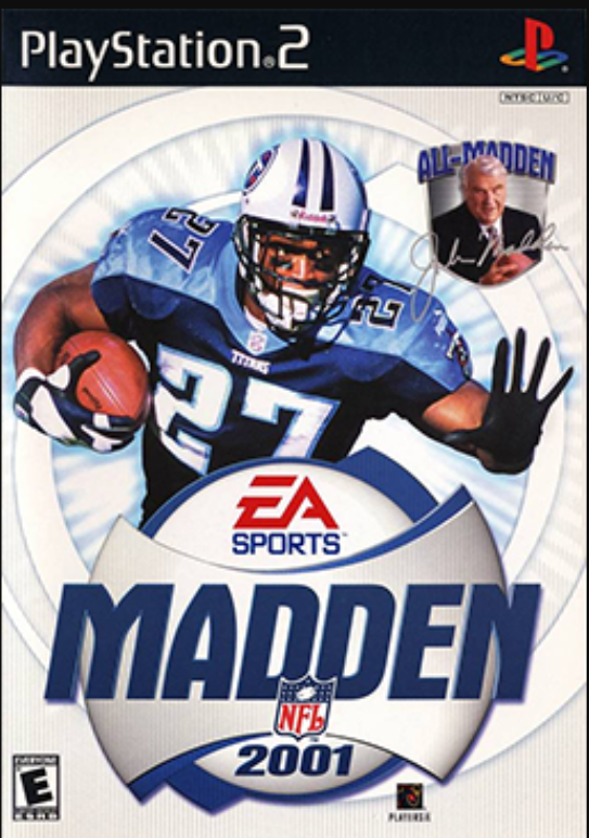 Eddie George (Madden 2021 cover) was one of the curse's biggest victims.