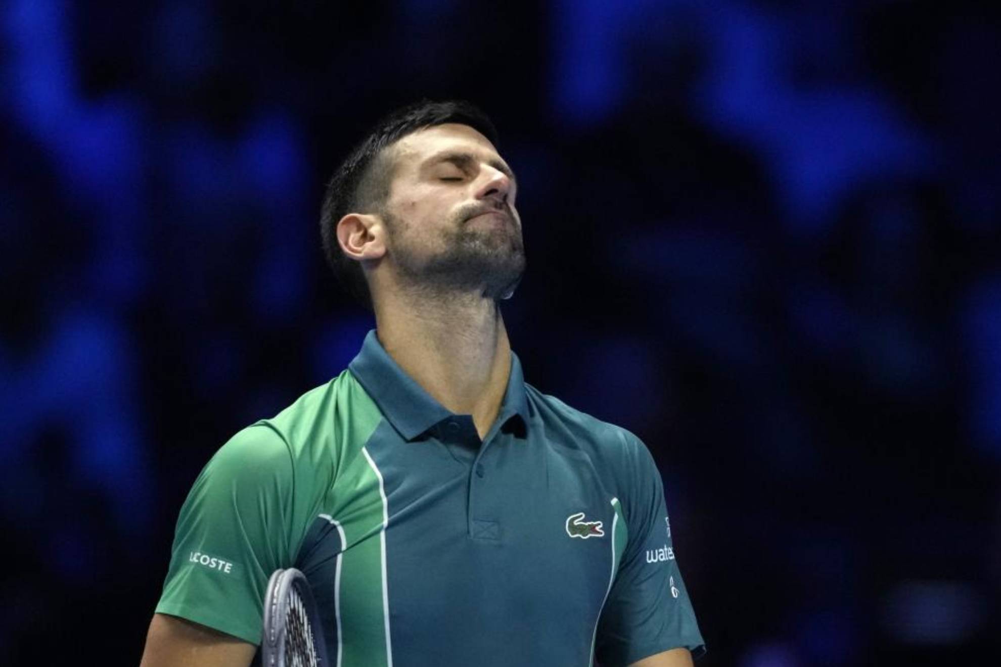 Novak Djokovic, número 1 del mundo, en las ATP Finals.