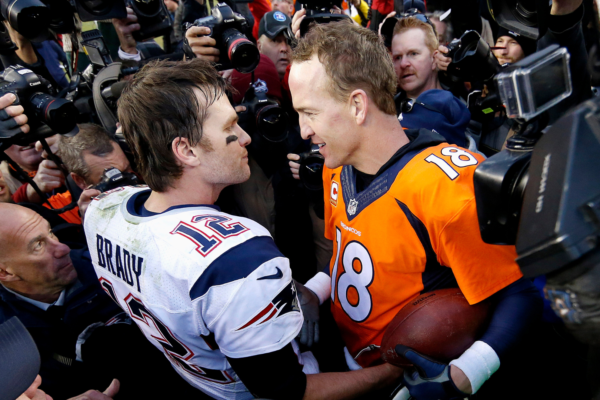 Tom Brady and Peyton Manning were arguably the two best to ever do it.