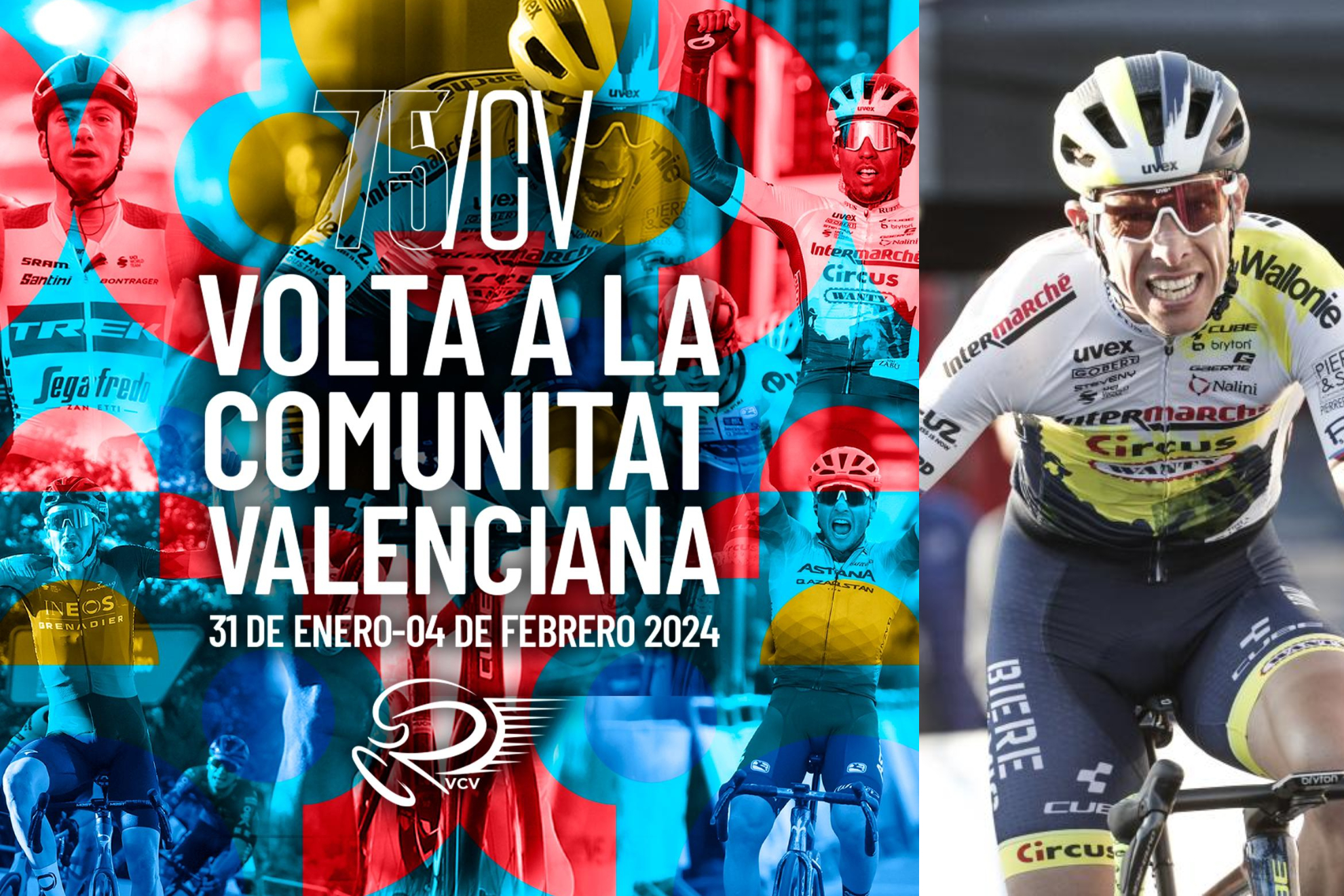 Movistar, BORA e Intermarché estarán en la 75º Volta Comunitat Valenciana