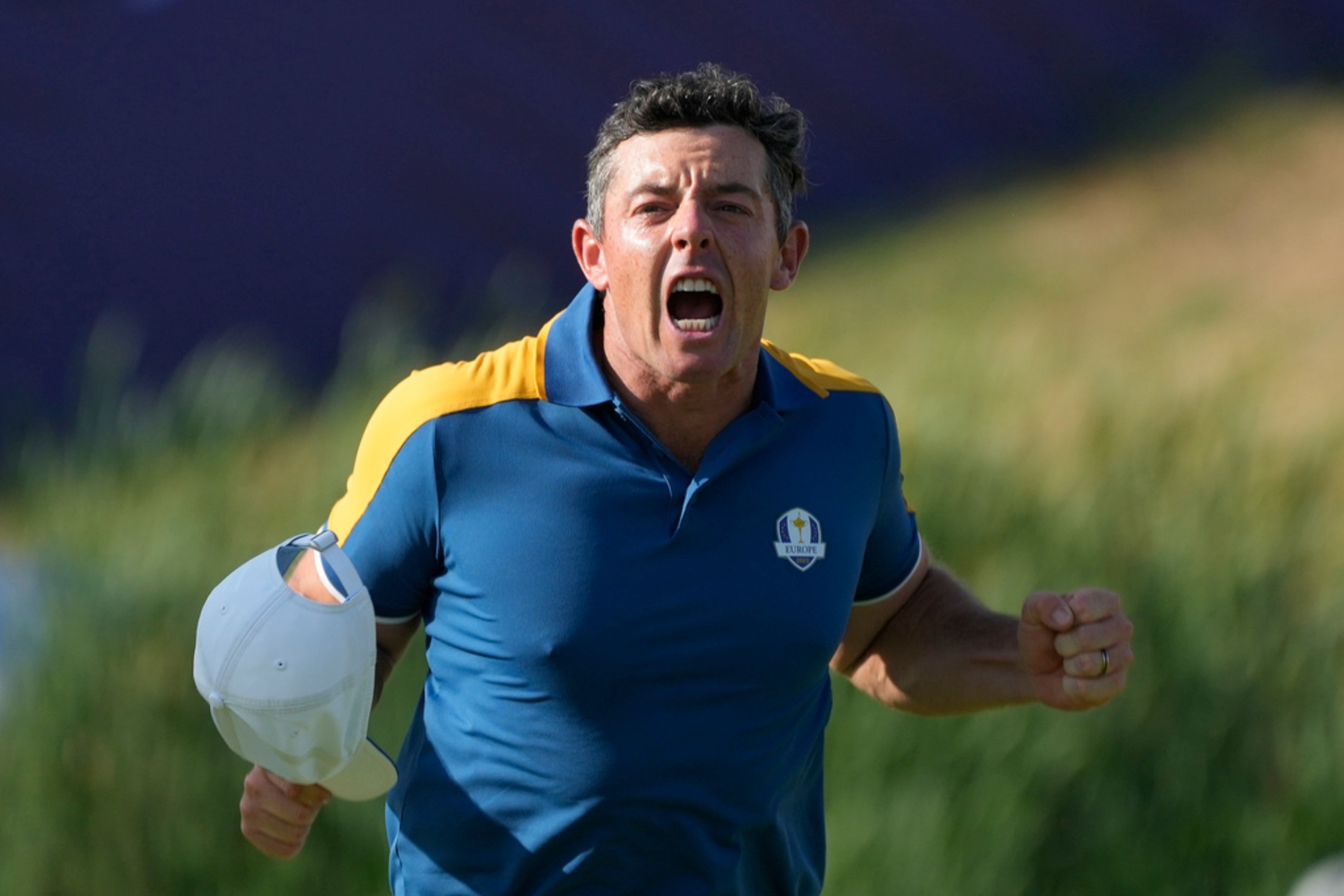 Rory McIlroy at the 2023 Ryder Cup in Italy.
