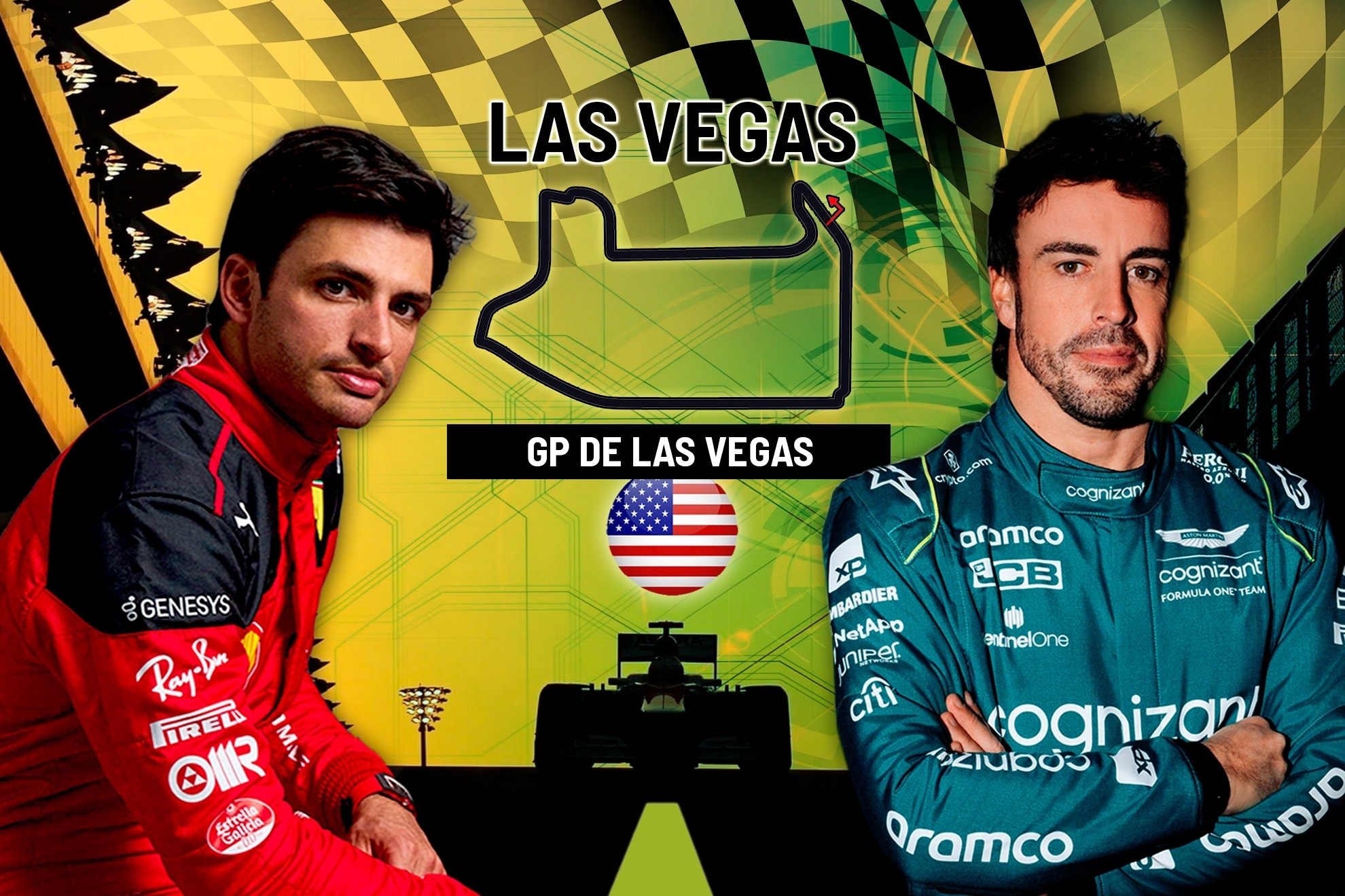 Horarios del GP de Las Vegas 2023 de F1: fechas y dónde ver en TV y online la carrera