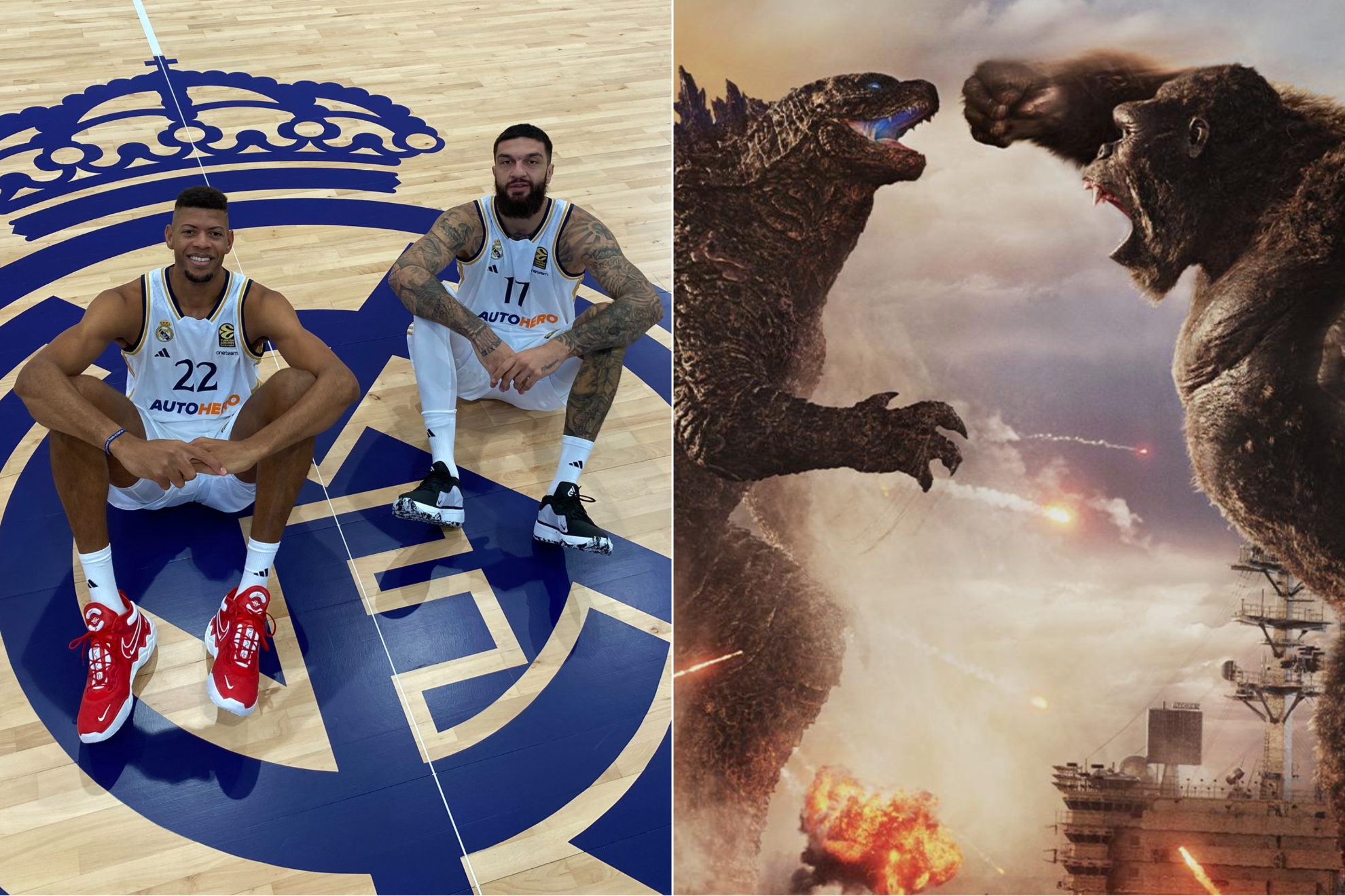 Tavares y Poirier: cuando King Kong y Godzilla juegan en el mismo equipo