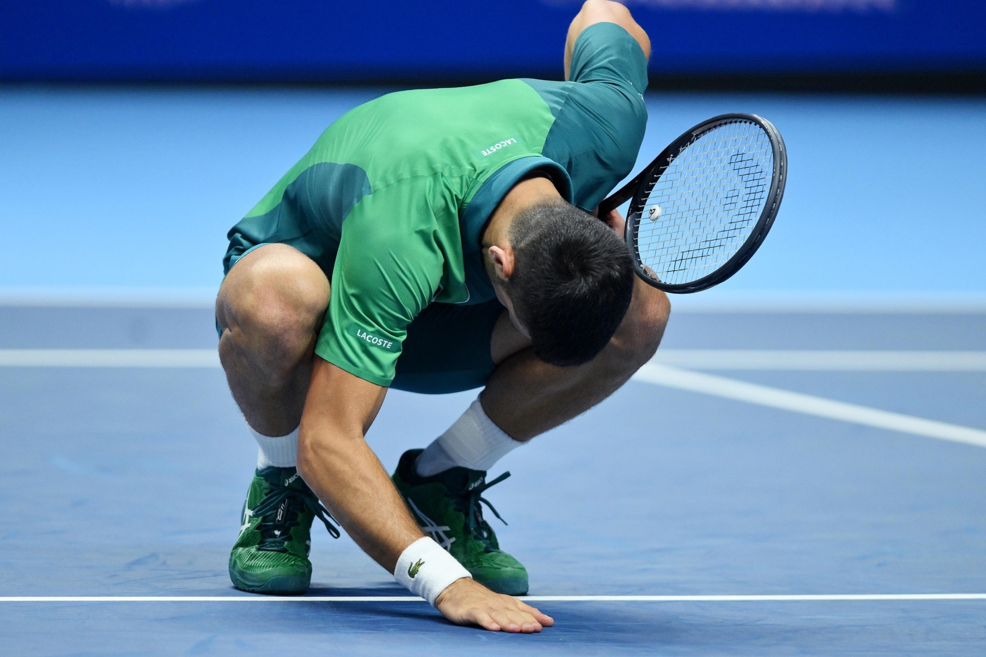 Djokovic toca la superficie dura del Alpitiour de Turn