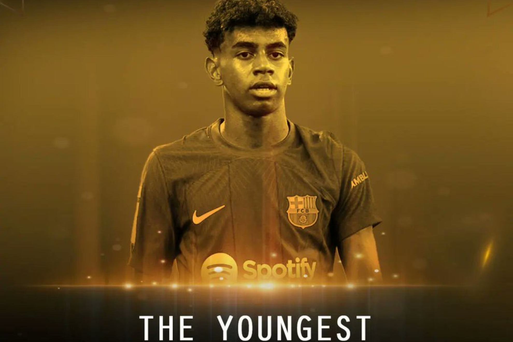 Lamine Yamal es 'The Youngest'
