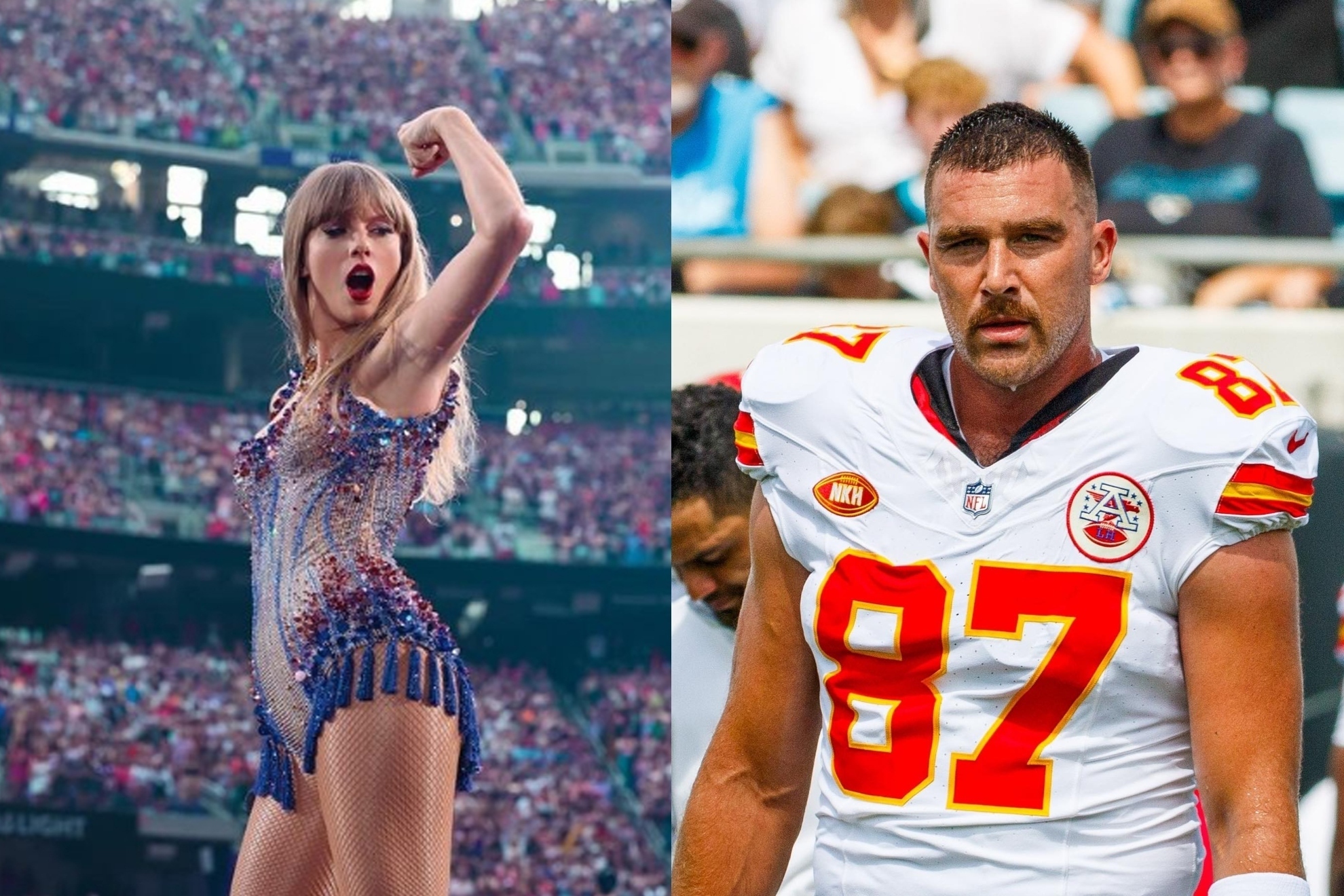 Travis Kelce and Taylor Swift classed as soul-mates due to foot similarity
