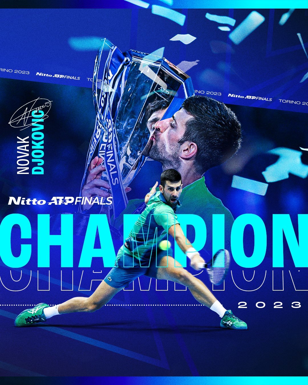 Novak Djokovic gana sus séptimas ATP Finals