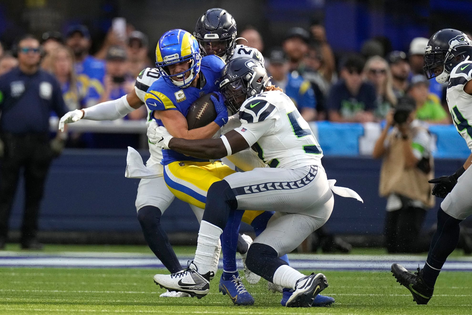 Cooper Kupp injury update: Rams WR reaggravates hamstring against Seahawks