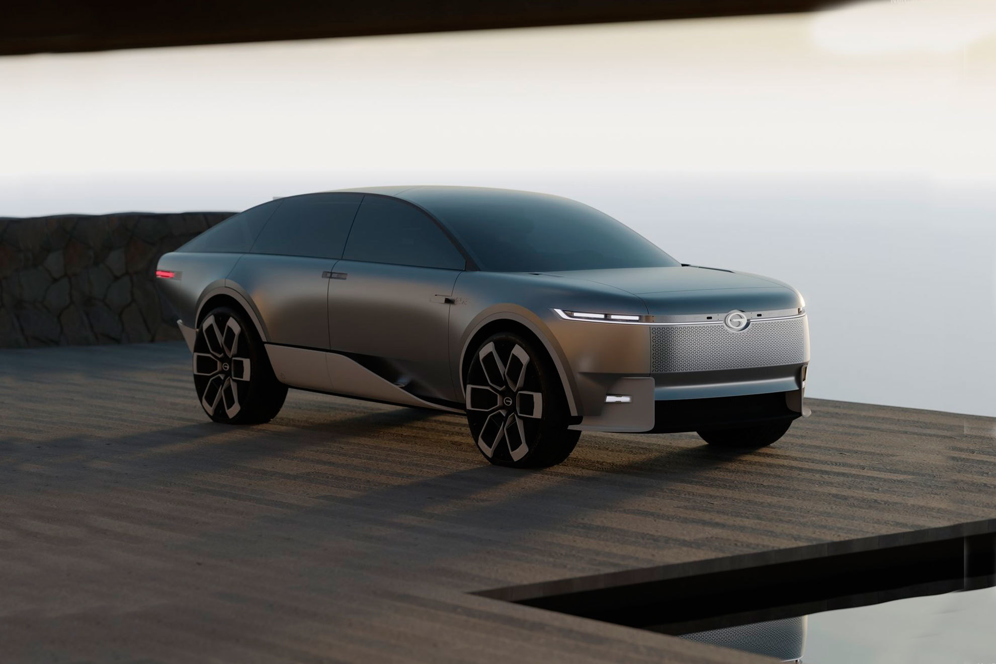 G.A.C. Era Concept: el peculiar SUV que va con hidrógeno y se convierte en 'salón'