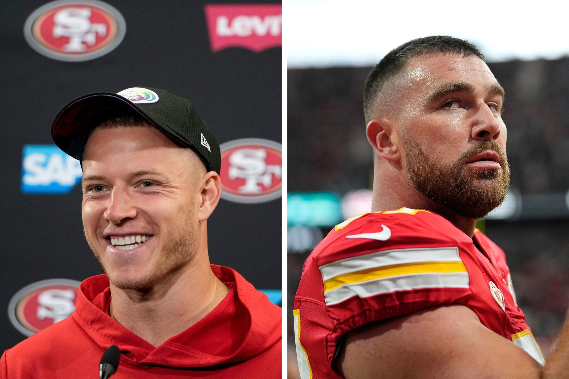 Christian McCaffrey thinks Travis Kelce is 'the coolest guy ever' after NYC encounter