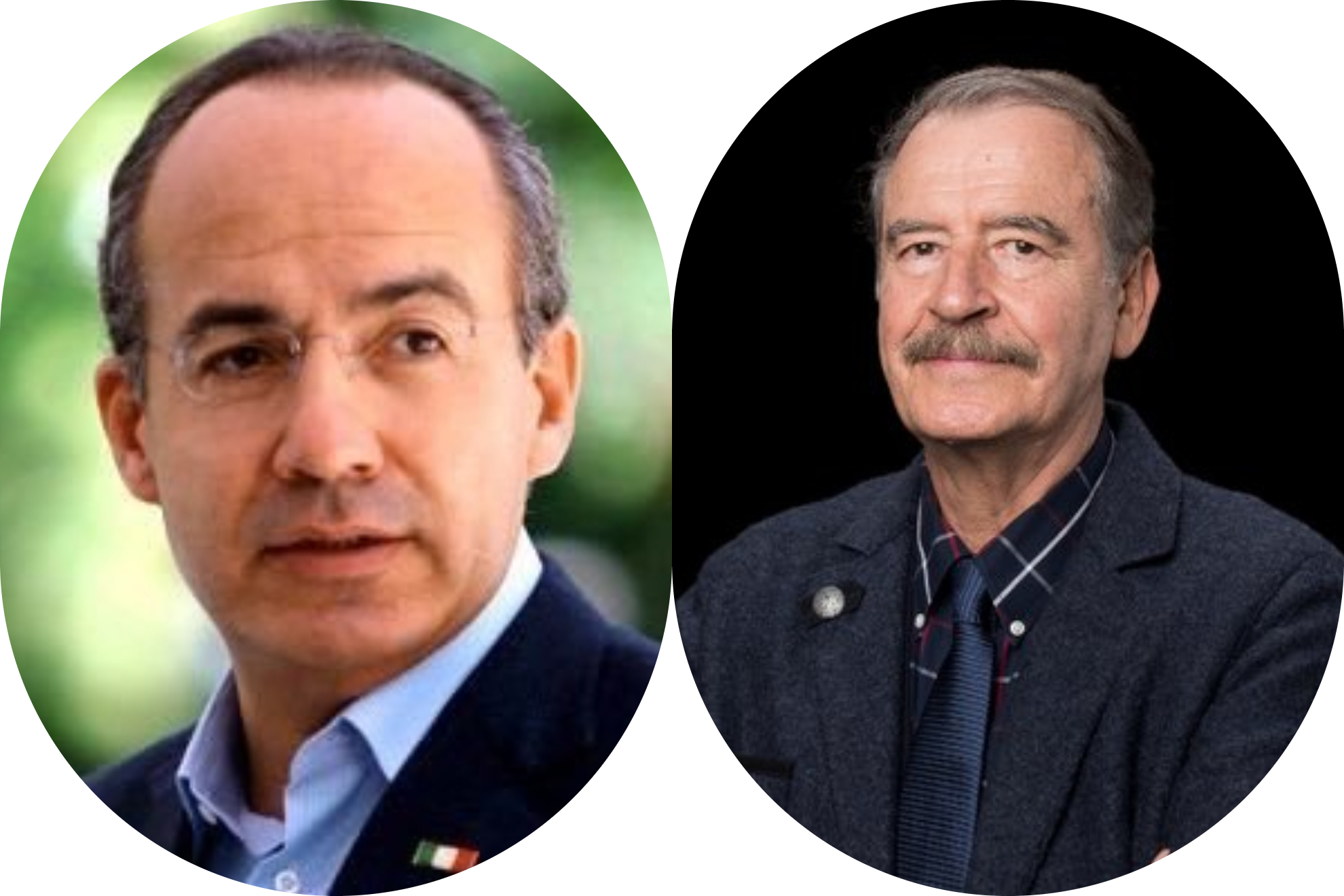 Felipe Calderón y Vicente Fox felicitan a Javier Milei por ganar elecciones en Argentina