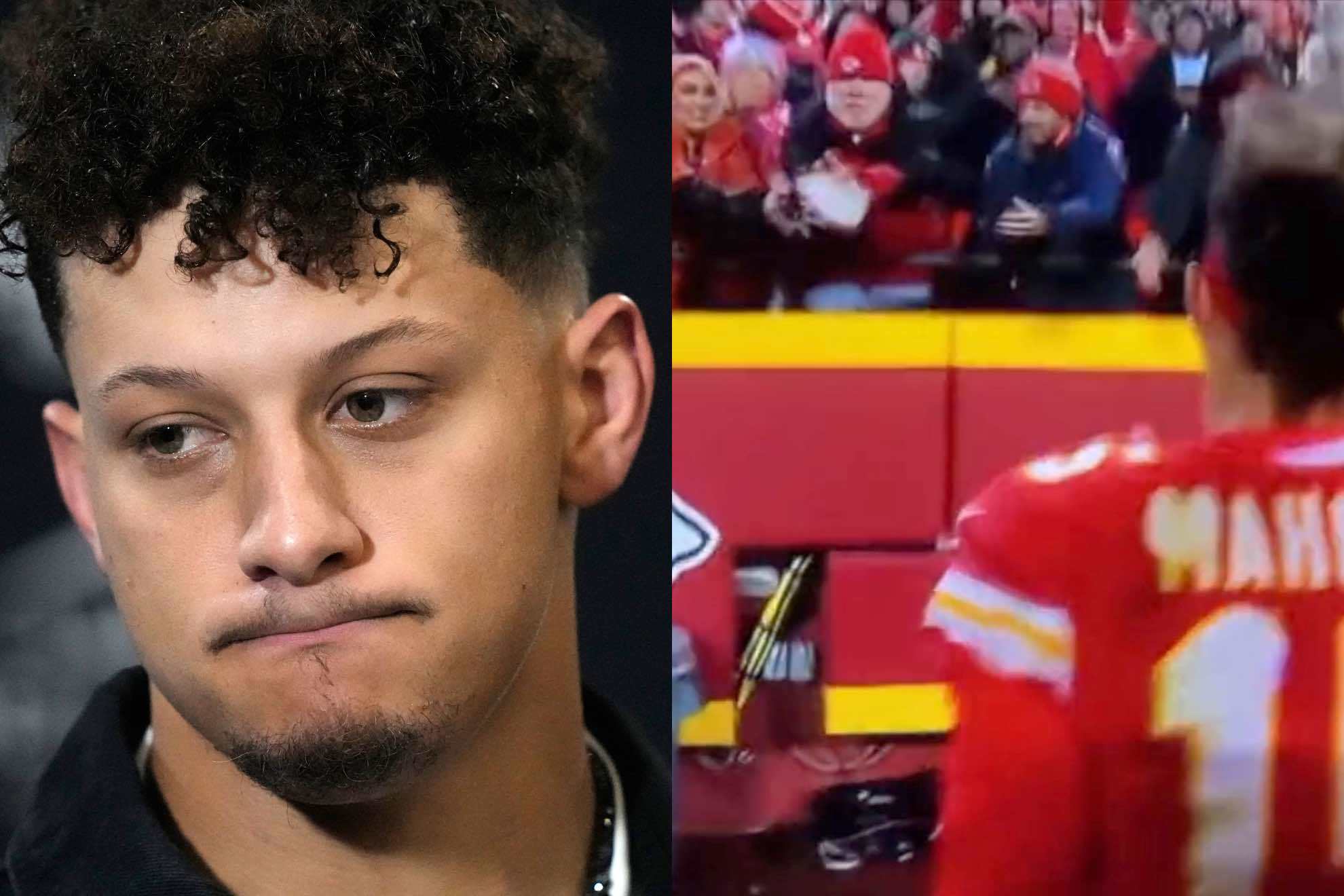Patrick Mahomes trolled by Kansas City Chiefs fan: one final dropped pass vs the Eagles